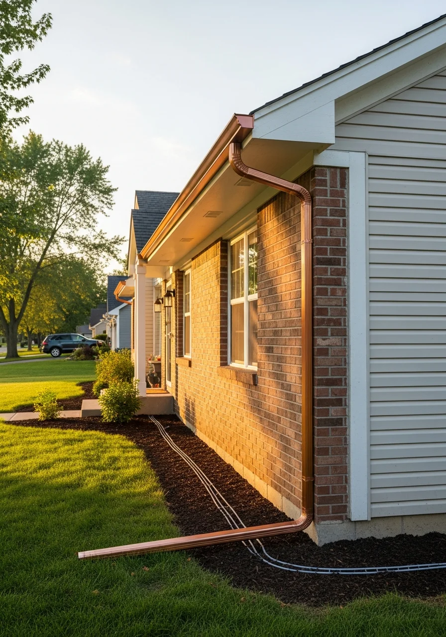 Riverview home with completed exterior work showing professional quality and attention to detail.